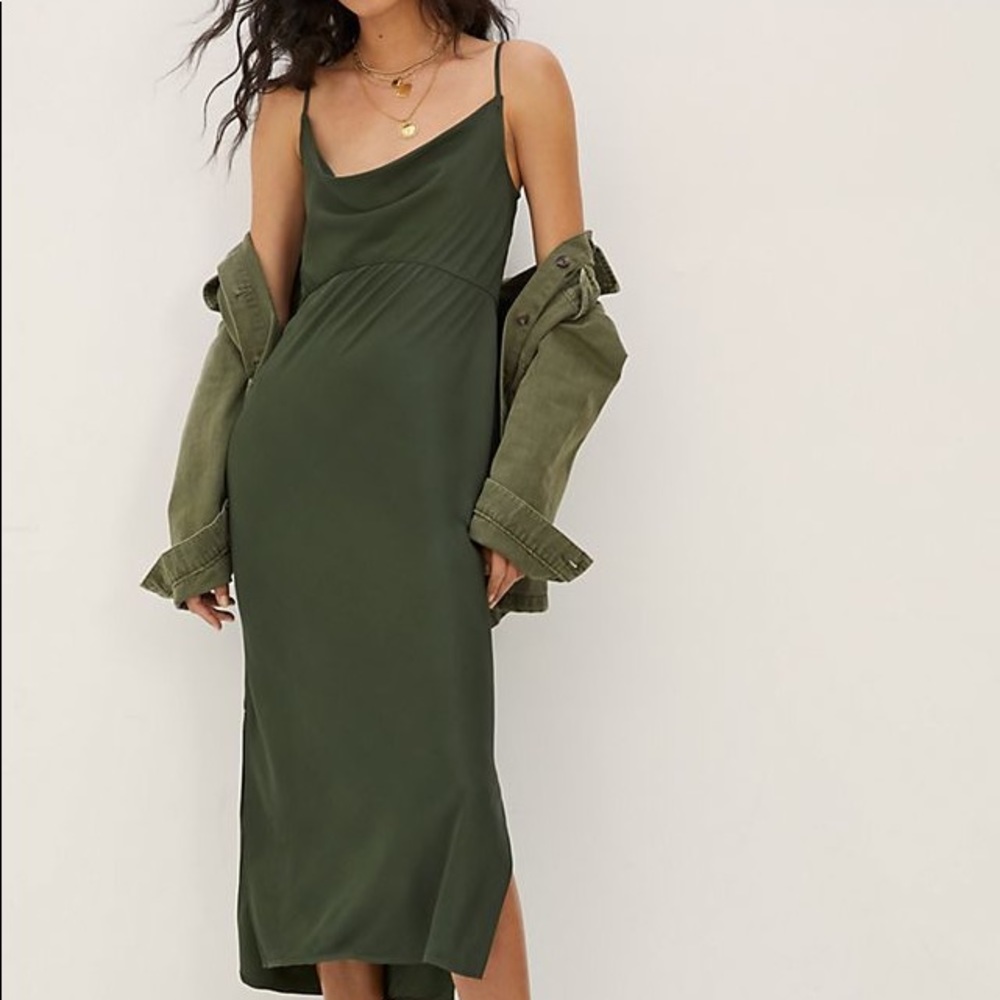 Elyse Bias Slip Dress